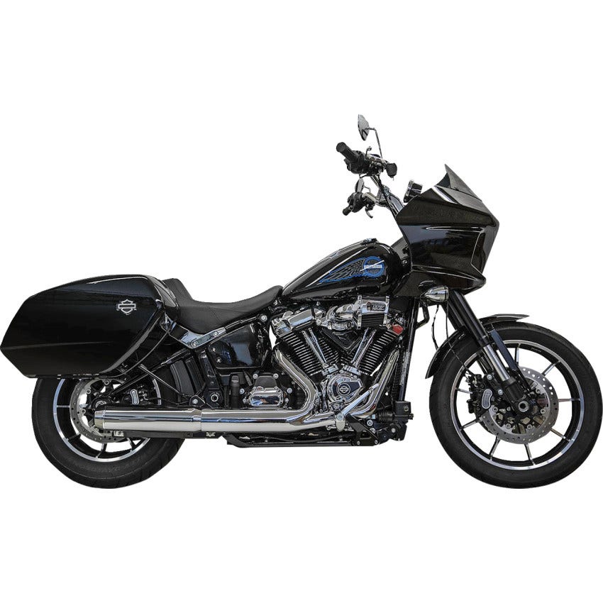 Bassani Exhaust 4" Slip-On Muffler W/Baffle Core Harley 25 Softail Models