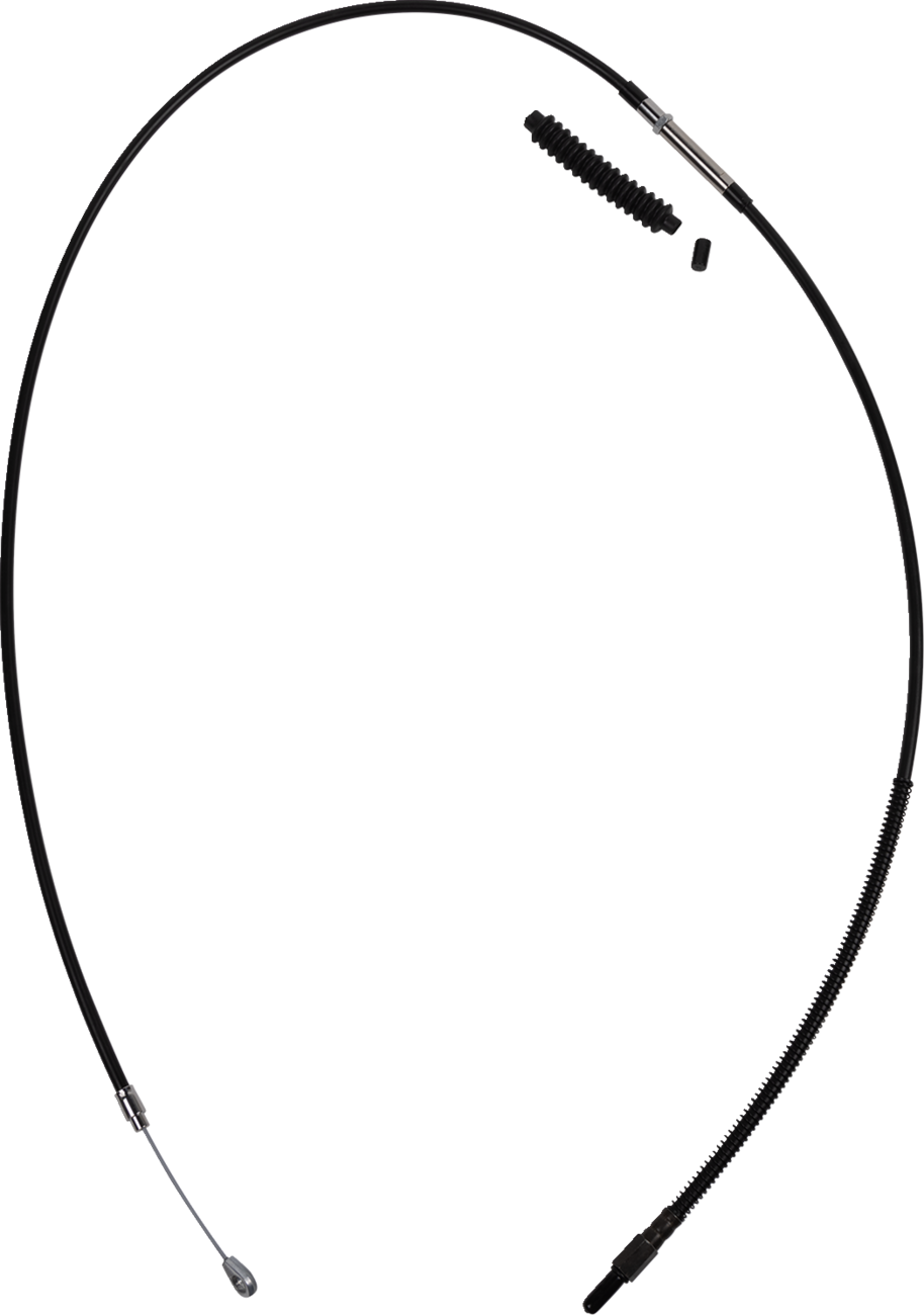 Barnett High-Efficiency Black One-Piece Clutch Cable 4 Harley 18-23 Softail