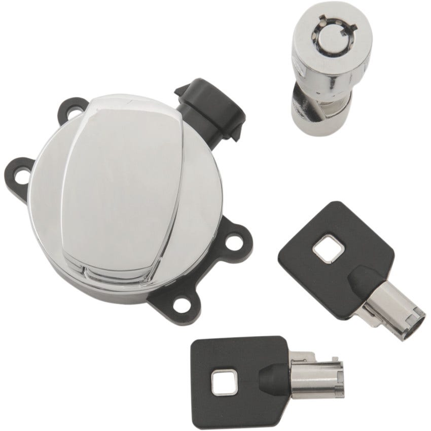 Drag Side Hinge Ignition Switch W/Fork Lock Harley