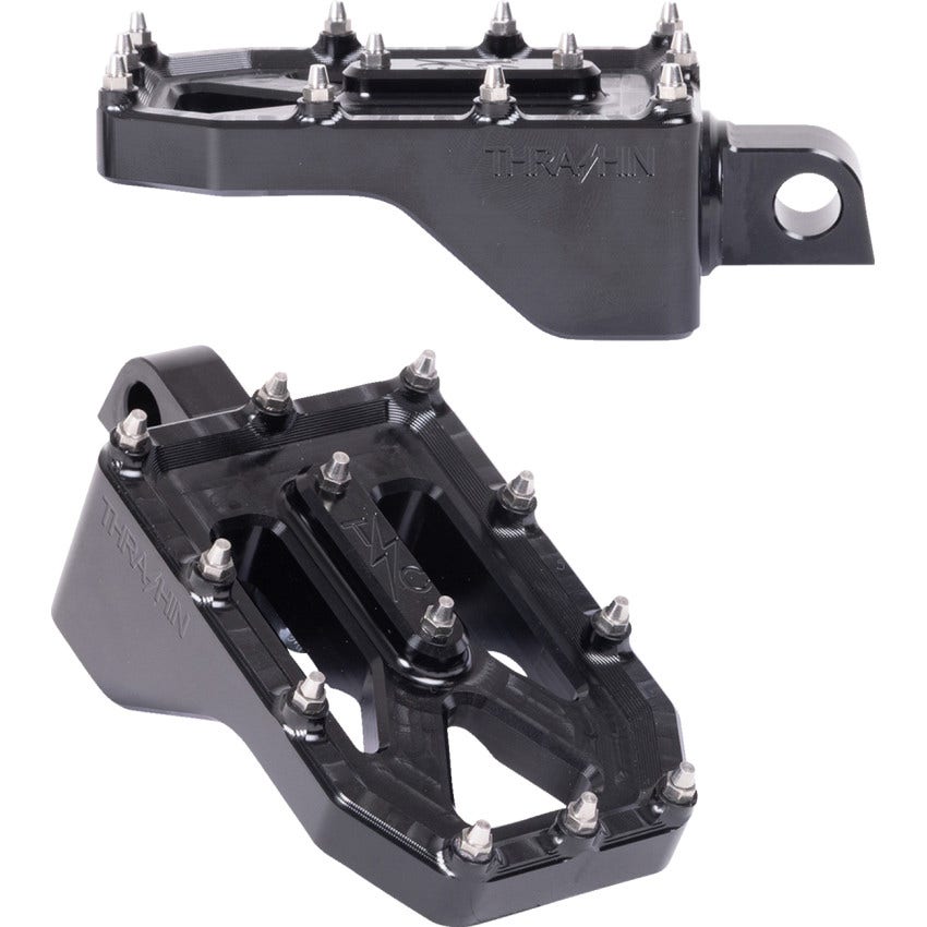 Thrashin Supply Co Aggressor Rear Footpegs for Harley 72-25 Models