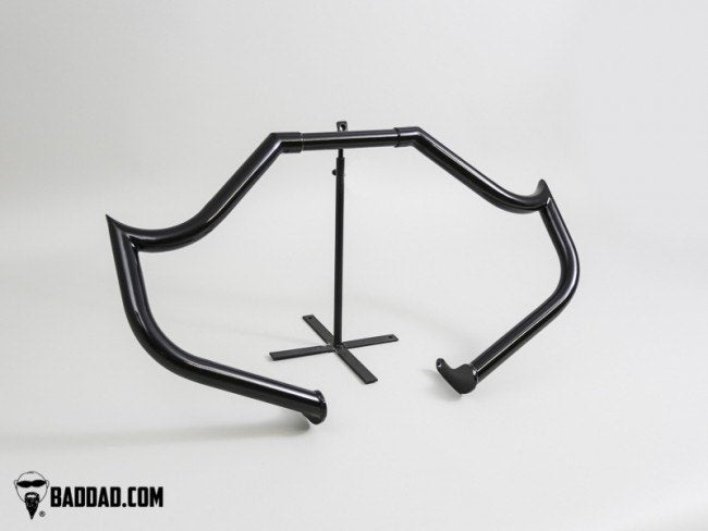 Bad Dad 975 Black Engine Crash Guard Bar Harley Road Glide FLTR 15-18