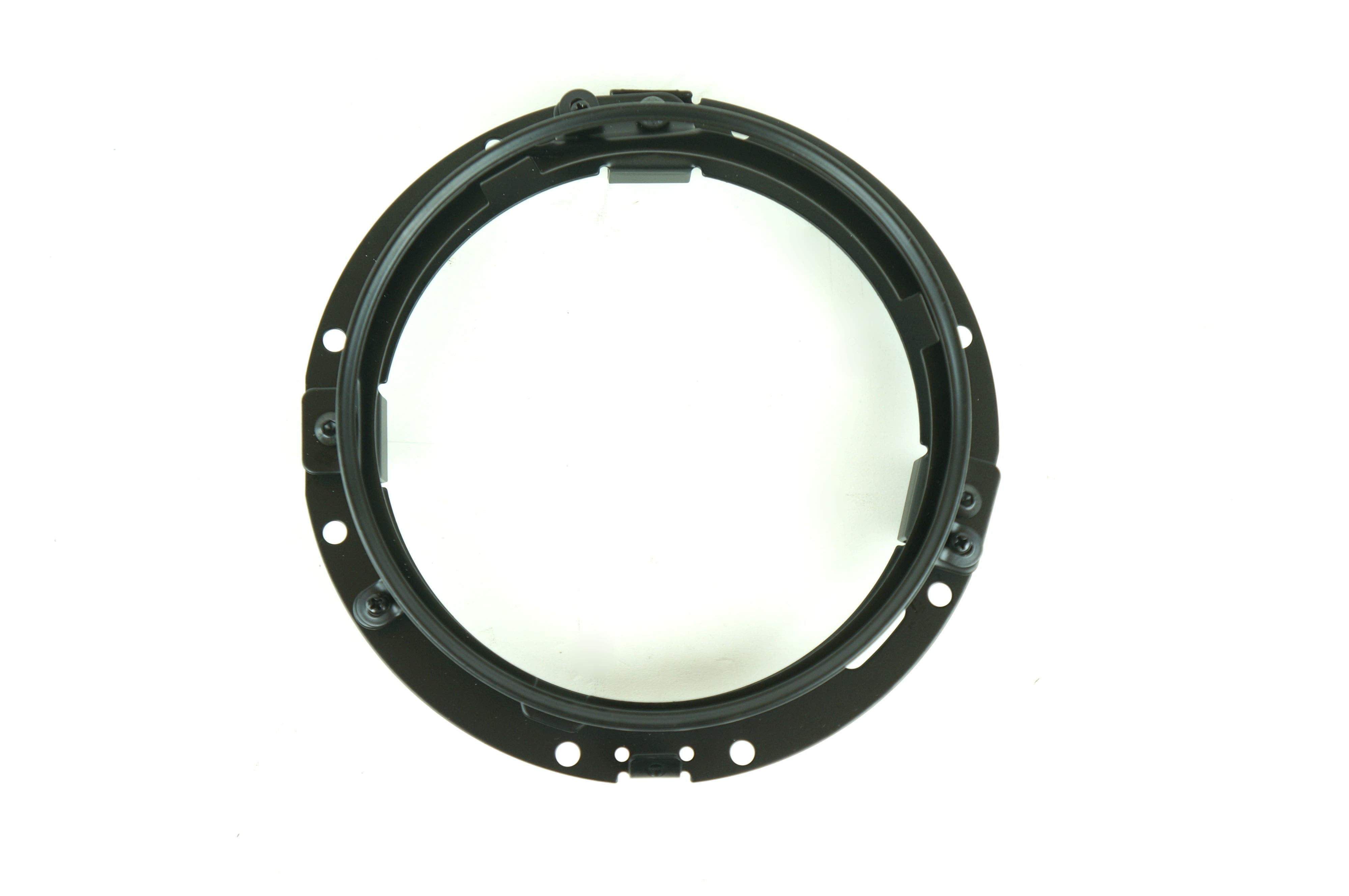 EPC 7" Headlight Mounting Bracket & Black Trim Ring for 94-13 Harley FLH & FLSTF