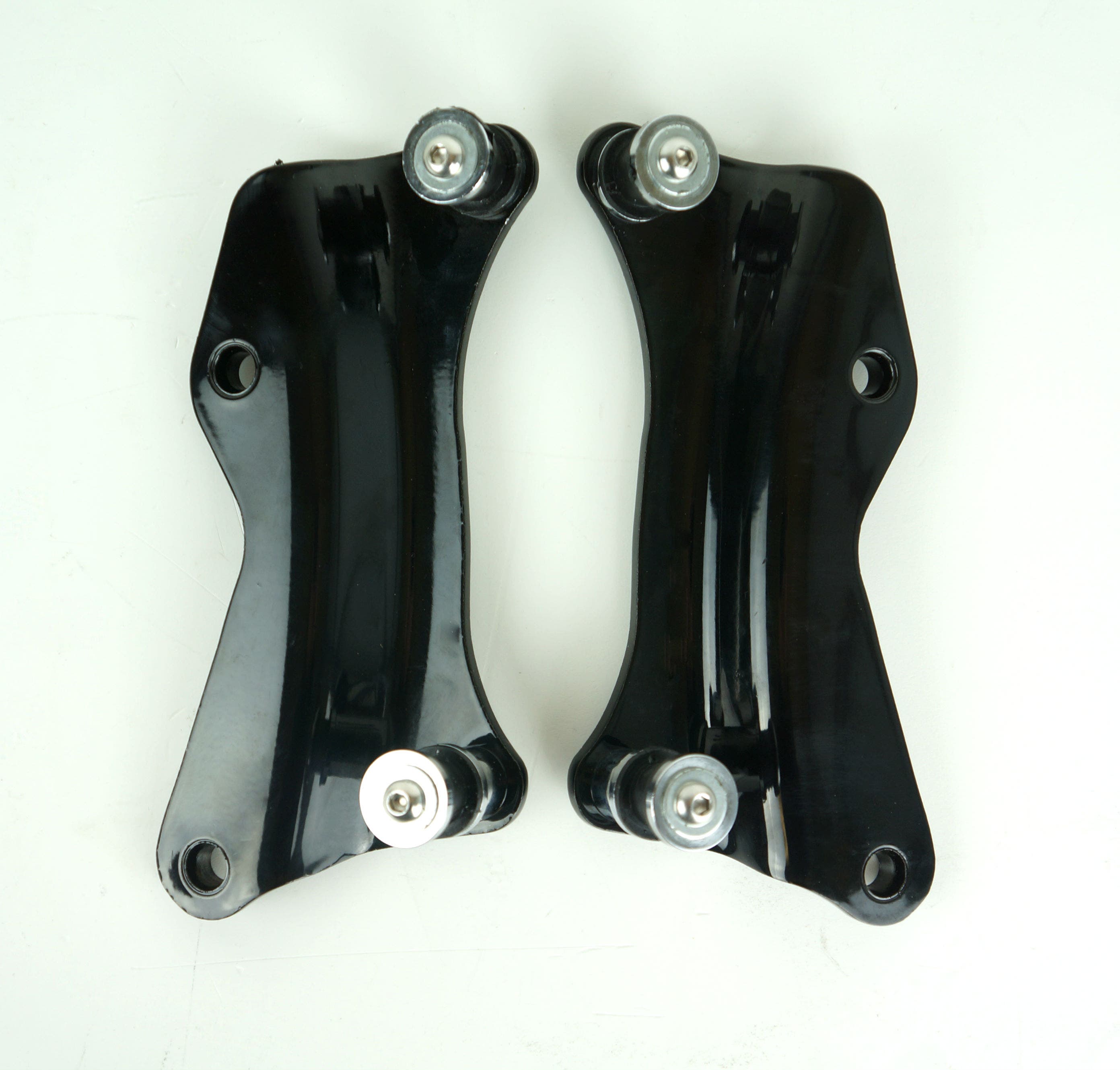 EPC Black 4 Point Docking Hardware Kit for 14-17 Harley Touring FLH & FLT Models 