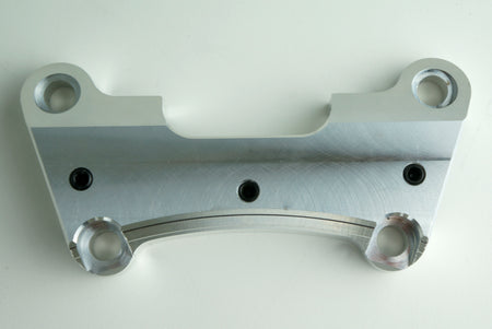 One 1 Piece Super Handlebar Clamp Top Riser w/ Setscrews 1.25" Harley FLTR 15-18