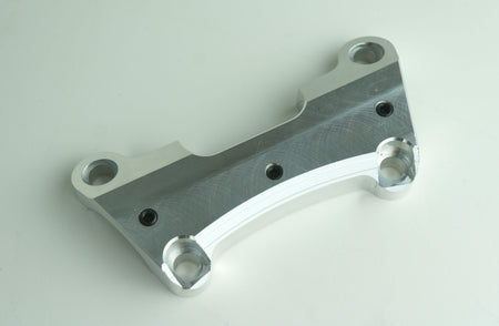 One 1 Piece Super Handlebar Clamp Top Riser w/ Setscrews 1.25" Harley FLTR 15-18