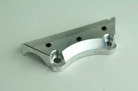 One 1 Piece Super Handlebar Clamp Top Riser Clamp w/ Setscrews Harley FLH/T
