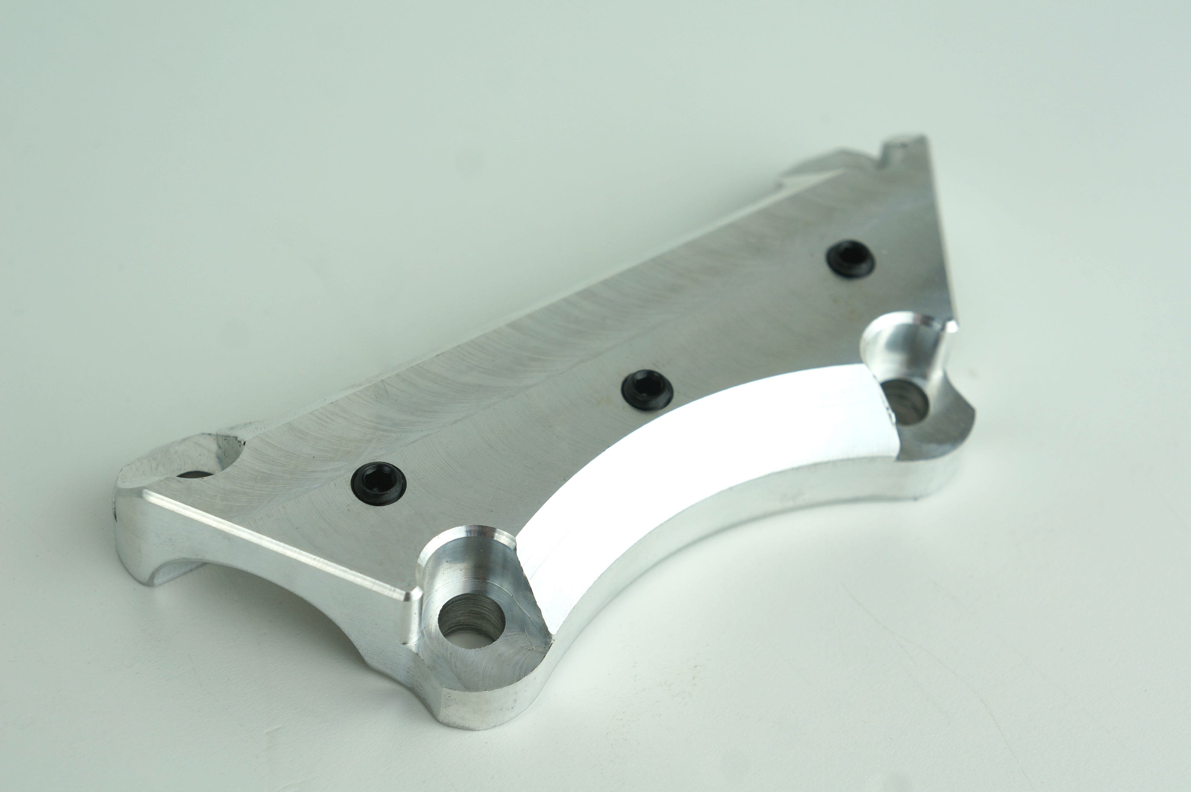 One 1 Piece Super Handlebar Clamp Top Riser Clamp w/ Setscrews