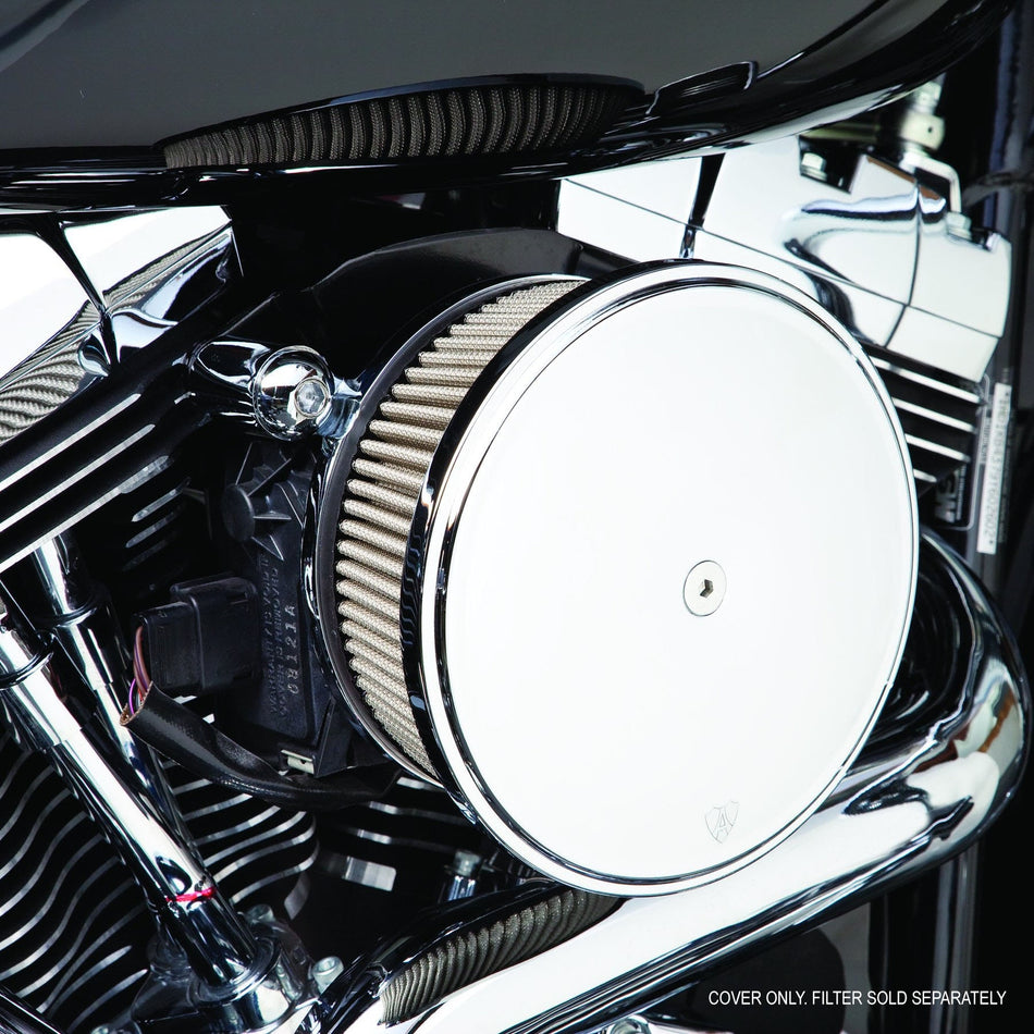 Arlen Ness 18-770 Chrome Big Sucker Stage II Smooth Steel Cover Only Harley & Custom