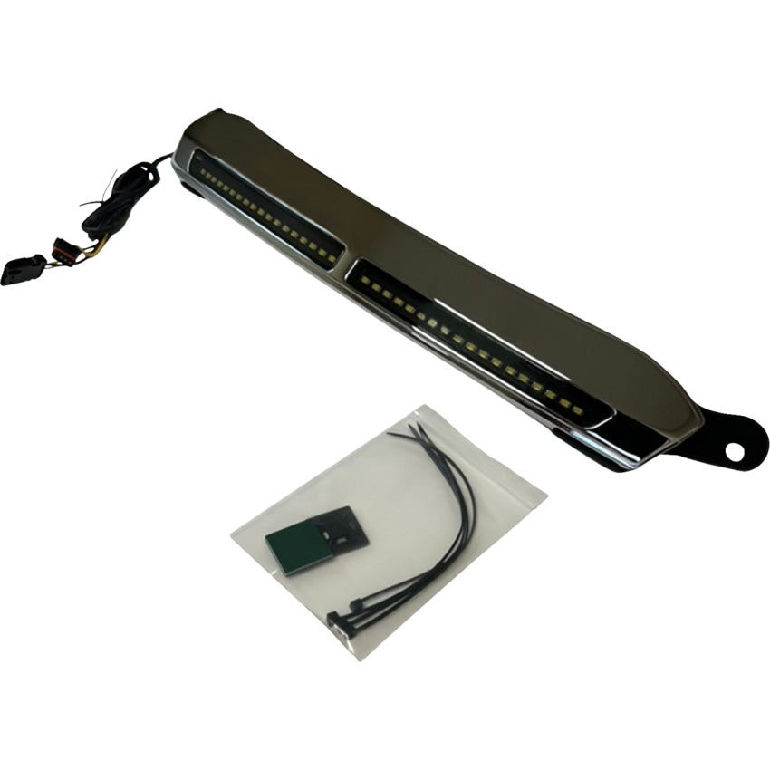 Custom Dynamics DRL Plug-N-Play Center Windshield Trim for Harley 15-23 FLTR