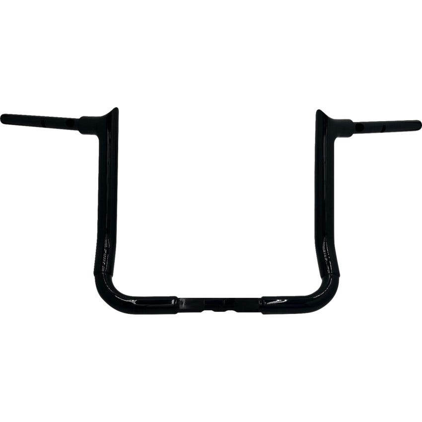 FBI Inc Black 1-1/2" EZ Install Pointed Top 14" Handlebar for 23.5-24 FLHX