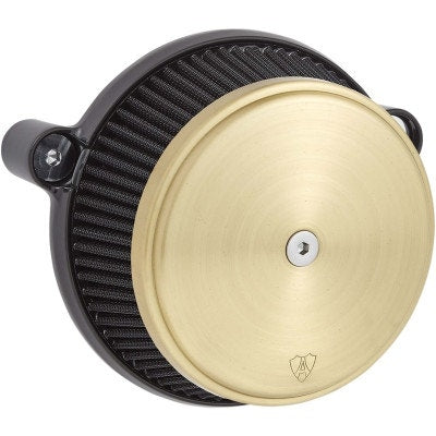 Arlen Ness 18-395 Brass Big Sucker Stage 1 Air Cleaner for Harley M8 17-Up