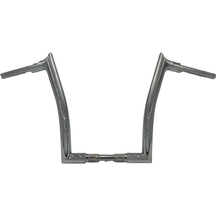 FBI Inc Chrome 1-1/2" EZ Install Pointed Top 14" Handlebar for 23.5-Up FLTRX