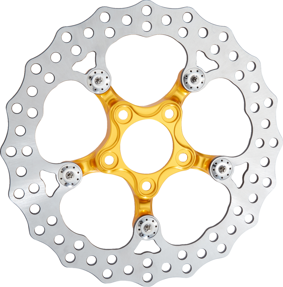 Arlen Ness 11.8" FLT Rear Spider Rotor 4 Harley 00-14 Touring/Softail/Dyna