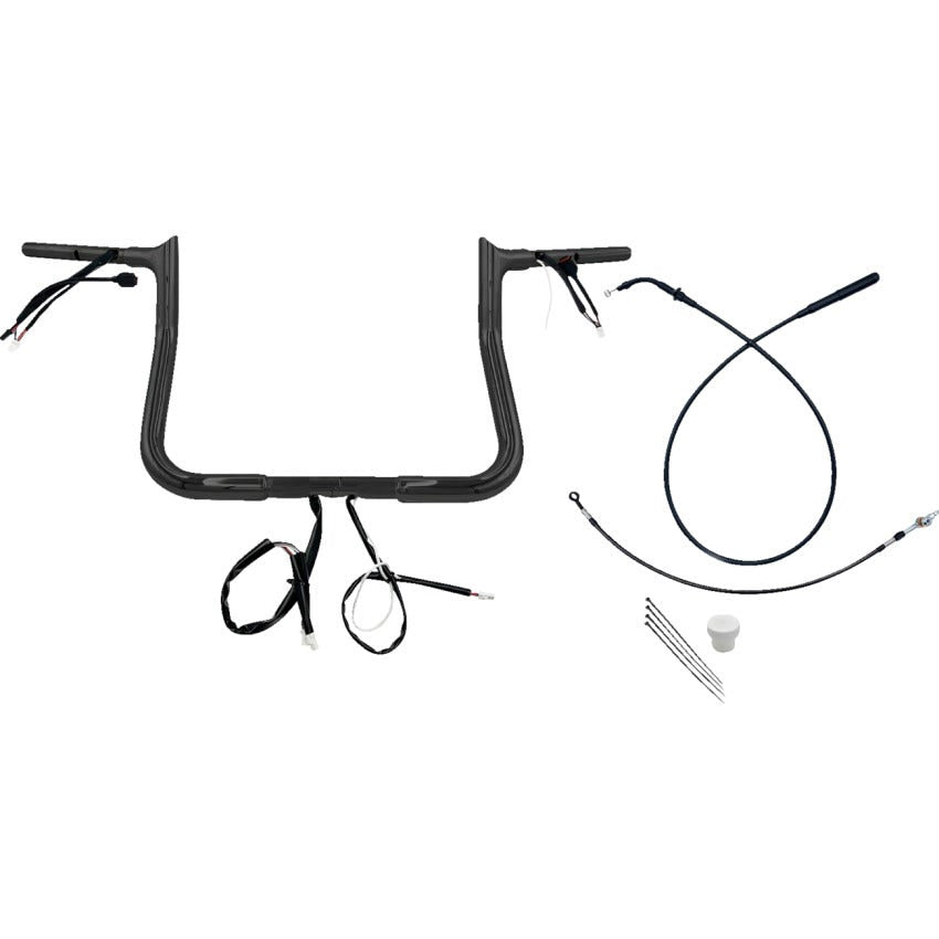 FBI EZ-Install 1-1/4" Pointed Top Handlebar Kit Harley 23-24 FLHX