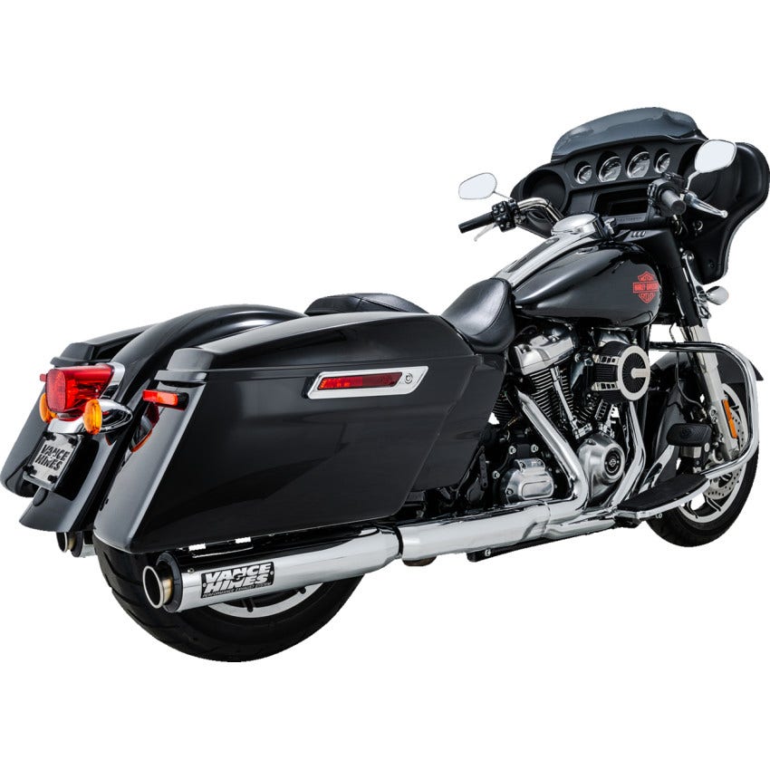 Vance & Hines Supersport Slip On Mufflers for Harley 17-25 Touring