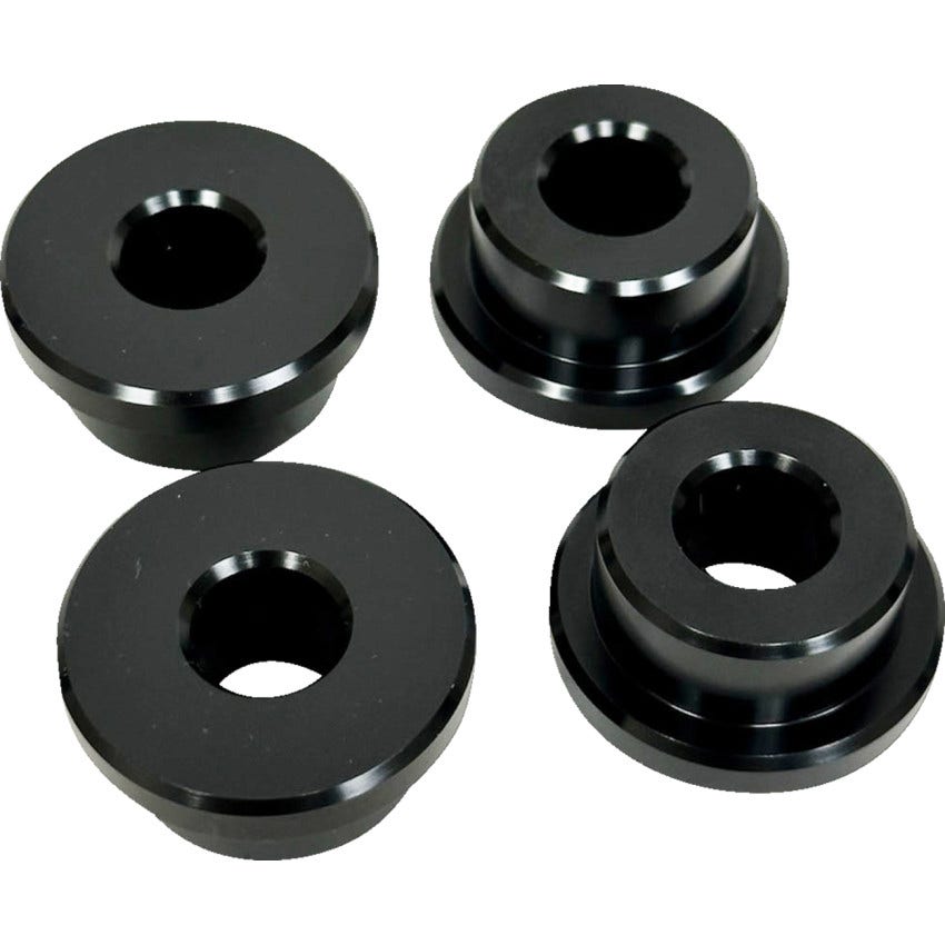 Pro-One Performance Black Solid Riser Bushing Kit Harley 84-17 Softail 91-17 FXD