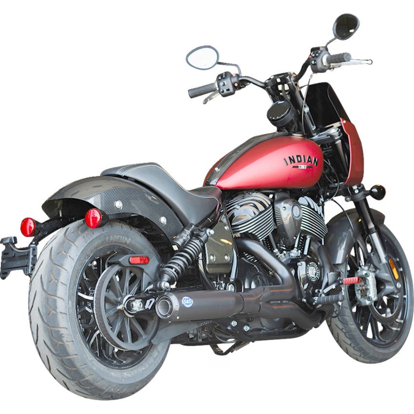 S&S 2-1 Stainless Qualifier Exhaust System 4 Indian Chief Models