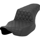 Saddlemen Black Step-Up Seat 4 Harley Touring Models