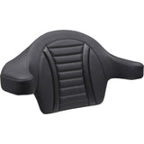 Mustang Deluxe Black Ext Passenger Tour-Pak Pad Harley 23-25 Touring