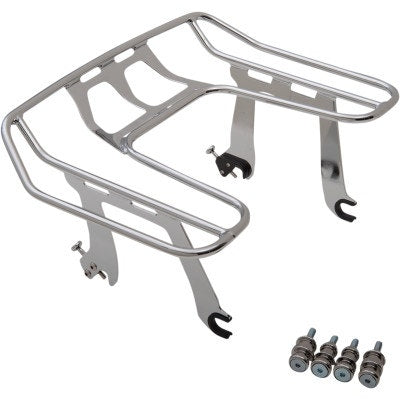 Cobra 602-2615 Chrome Big Ass Racks Detachable Luggage Carrier 18-20 Softail