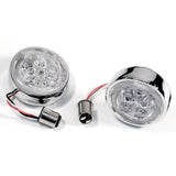 Ciro FANG® Rear Signal Light Inserts With Bezel (Dual Circuit)