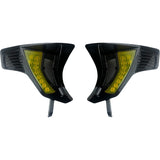 CD Lens Shark Demon Integrated Front Turn Signal Vents Harley 23-25 FLTRX