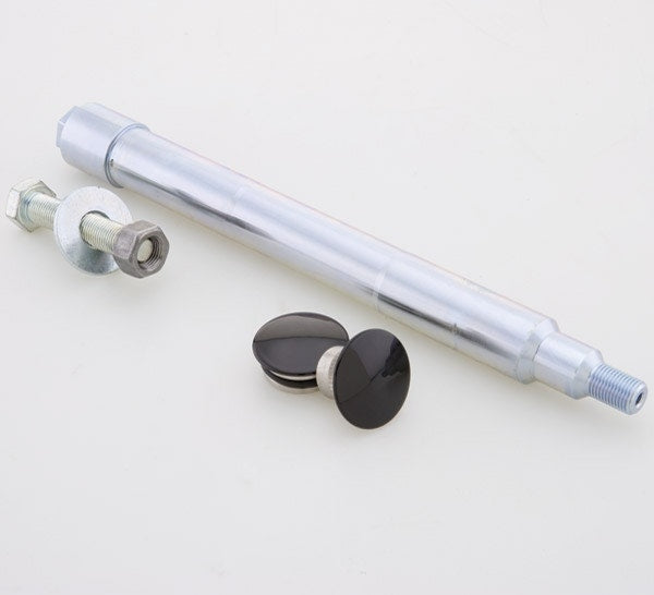 Fat Bagger Inc 1" Smooth Black Flush Mount Hidden Axle 00-07 Touring Baggers