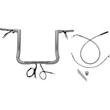 Fat Baggers EZ Install 1-1/2" Flat Top Handlebar Kit Harley 23-24 FLHX