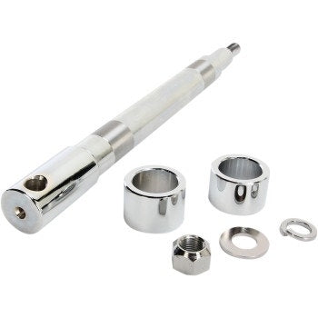 Drag Specialties Chrome Front Axle Kit 00-07 Harley FLT 0214-0954