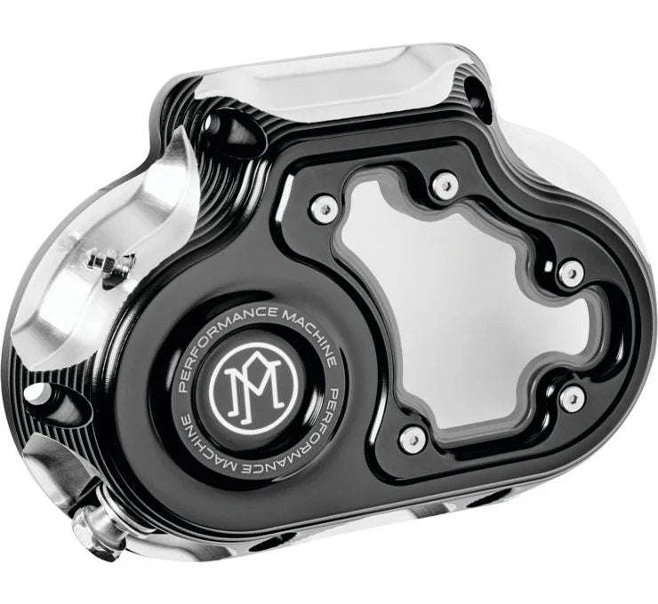 Performance Machine Black Cut Vision Series Clutch Slave Assy Harley FL 14-Up