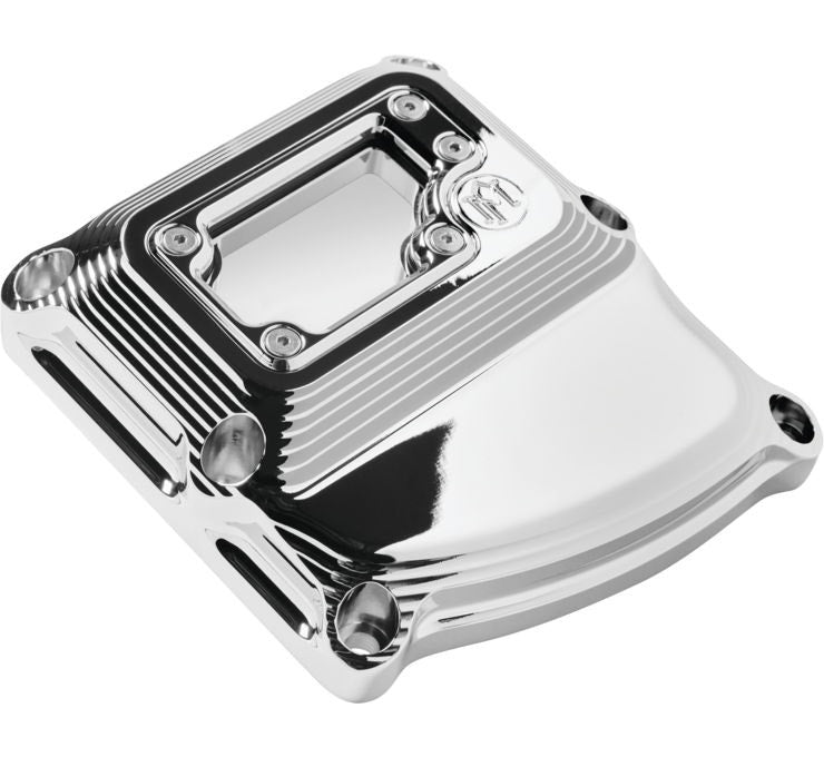 Performance Machine Chrome Vision Series Transmission Covers Harley M8 17-Up