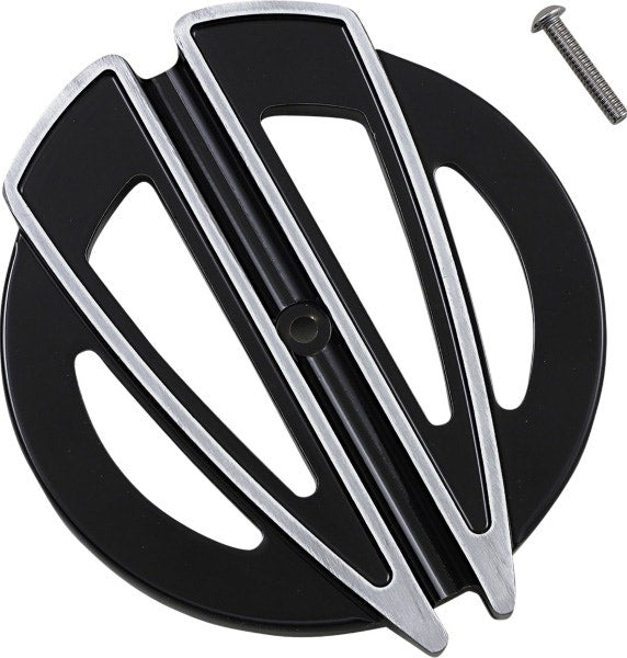 Covington Black Ripper Free Flow Air Cleaner Cover Insert Harley Twin Cam 99-16