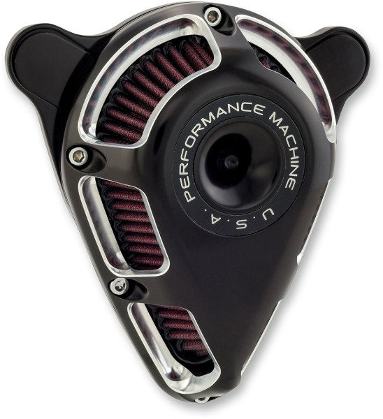 Performance Machine Jet Air Cleaner Contrast Cut Harley Milwaukee Eight 17-Up
