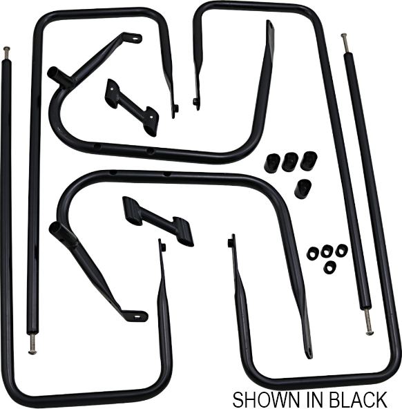 Drag Chrome Saddlebags Guards Support Kit OE Repl 9089209 Harley Touring 09-13