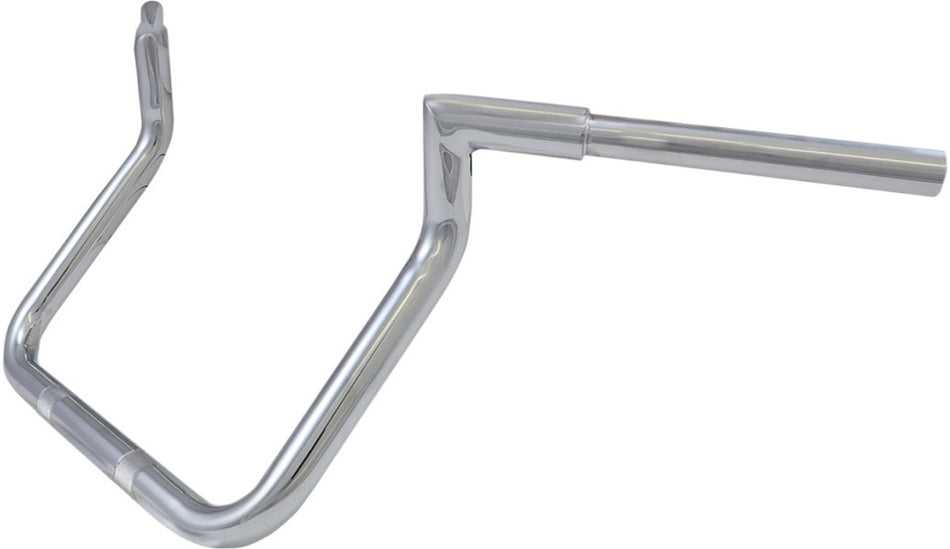 LA Choppers 1-1/4 Twin Peaks Handlebar Chrome 10 inch Rise Indian Challenger