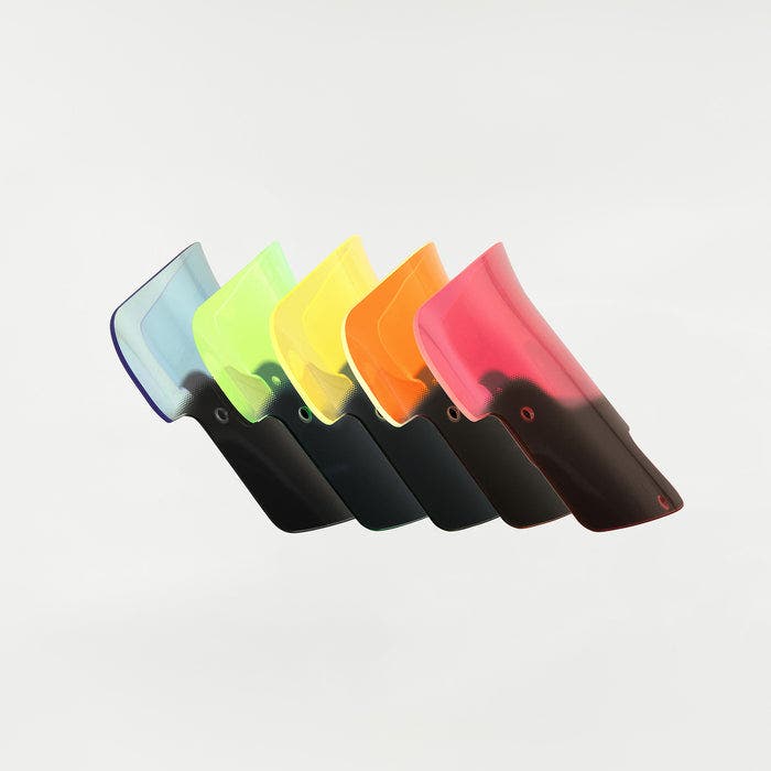 Klock Werks Short 8" Ice Kolor Flare Windshields For Indian Challenger & Pursuit Models