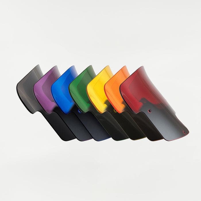 Klock Werks Short 8" Kolor Flare Windshields For Indian Challenger & Pursuit Models