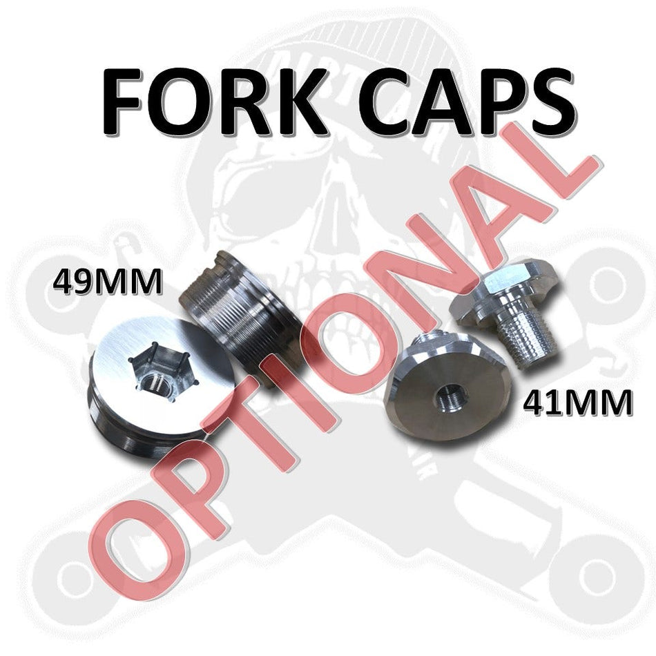 New Dirtyworks Dirty Air Fast-Up Rear "Add On" Front Air Parts for Harley