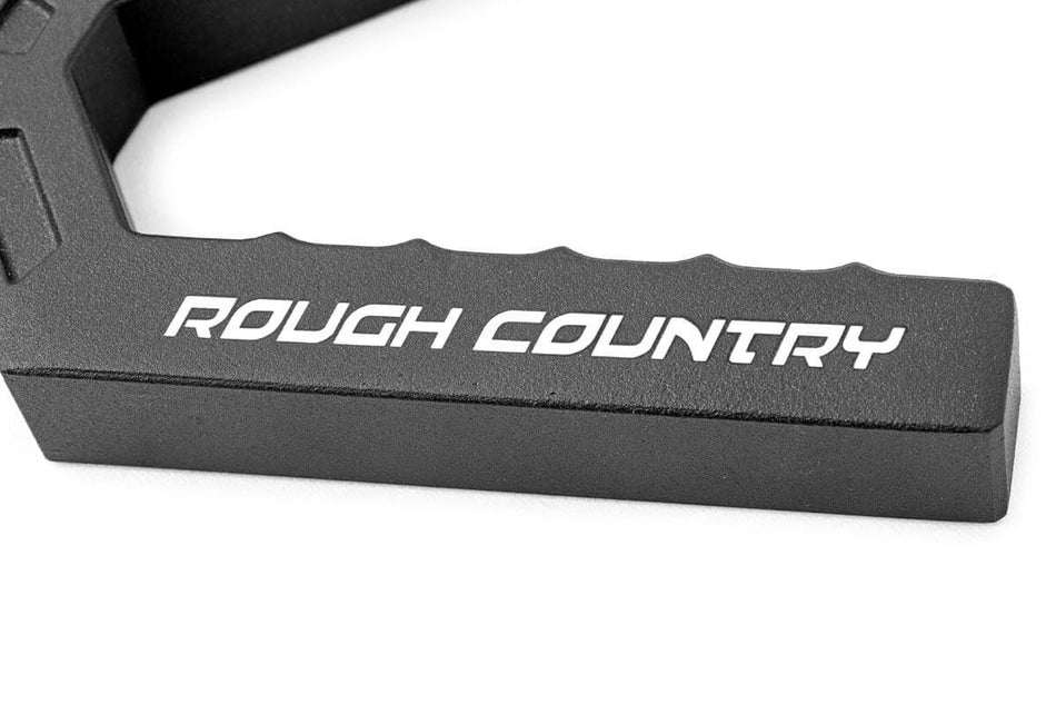 Rough Country 6509 Black Aluminum Grab Handles Front & Rear Jeep Wrangler JK 07-18