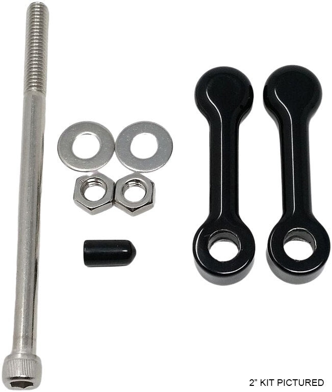 DK Custom Black 3" Billet Tank Lift Kit DK-SPT-TLK-3 Harley Sportster XL 04-Up
