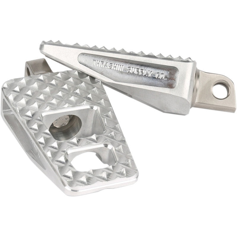 Thrashin Supply Company Raw P-54 REAR Pegs Extra Grip '18 Harley FX TSC-2027-0