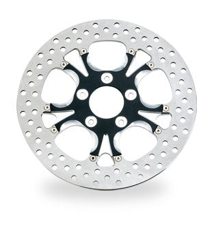 Performance Machine PM Gasser Luxe Gatlin Black Platinum Rear 11.8" Brake Rotor