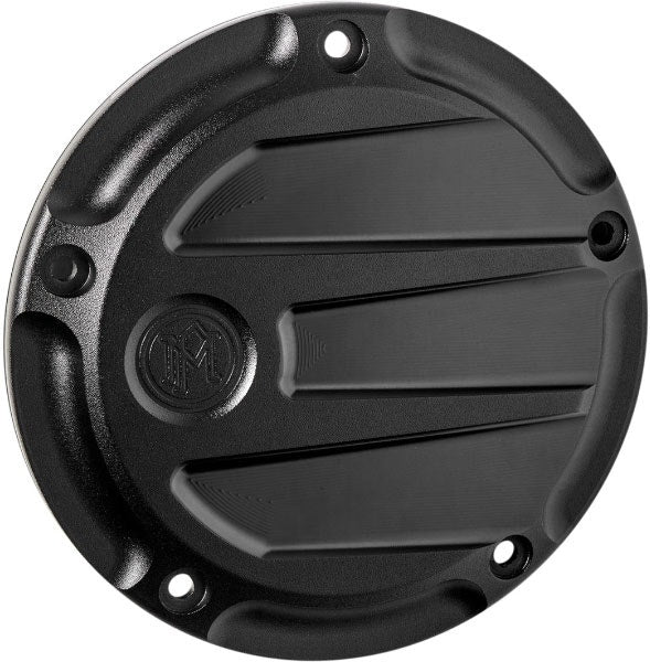Performance Machine Black Ops Scallop Derby Cover Harley Softail 18-20