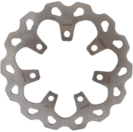 Galfer DF932W Front Brake Rotor Semi Floating Chisel Slicer 09-16 Harley FL