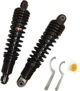 Drag Premium Ride-Height Adjustable Rear Spring Shocks for Harley-Davidson FLH/T Dyna XL