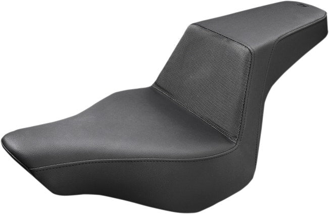 Saddlemen Black Gripper Step-Up GelCore Seat 13-17 Harley Softail Breakout FXSB