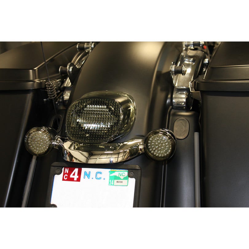 Custom Dynamics Low Profile Smoke Lens Led Taillight Harley Street Glide 14-17