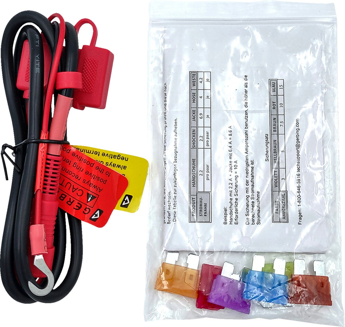 Gerbing Heated Clothing 12V Battery Harness