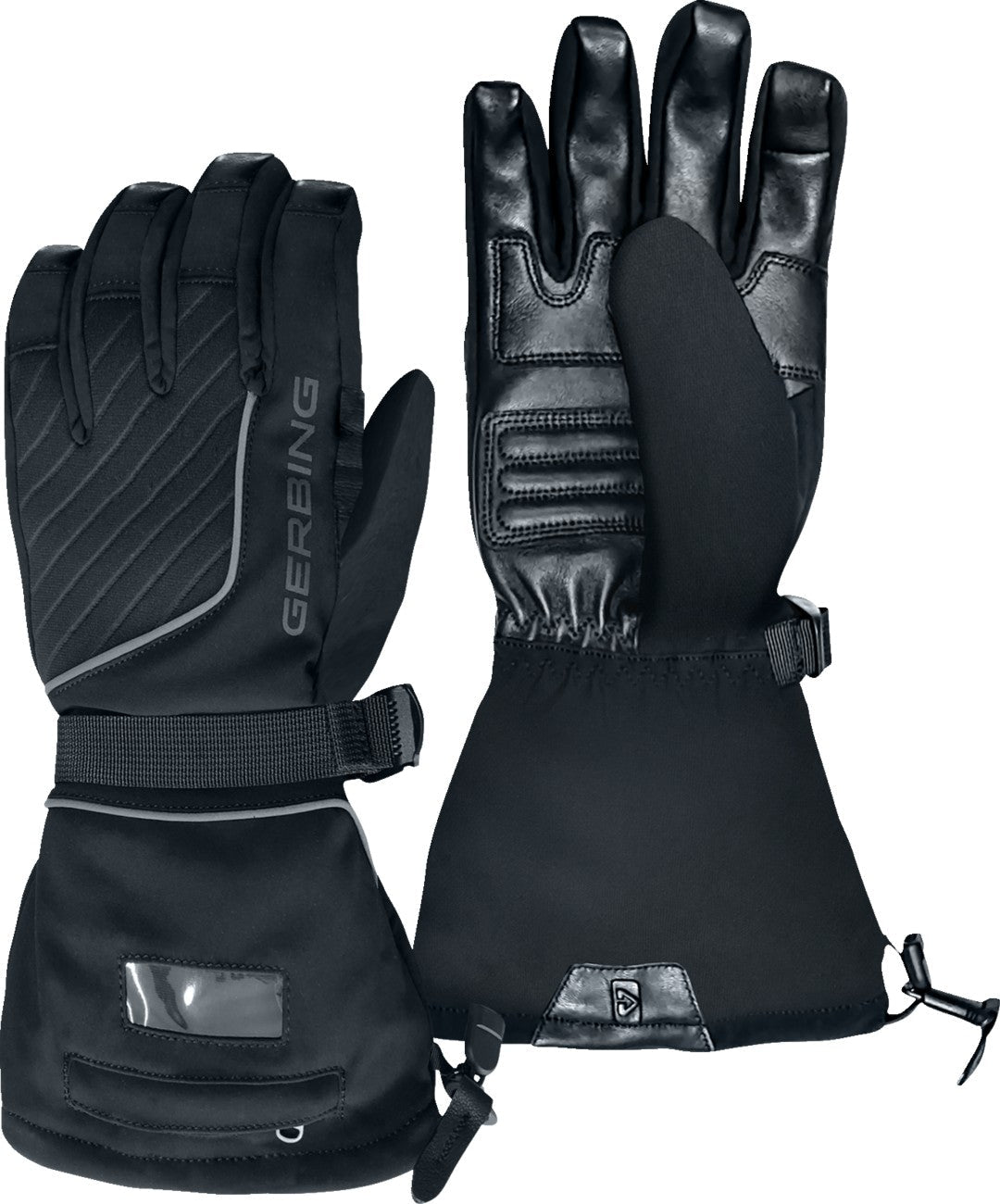 Gerbing Heated Clothing 12V GT5 Hybrid Motorcycle Heated Gloves - Black