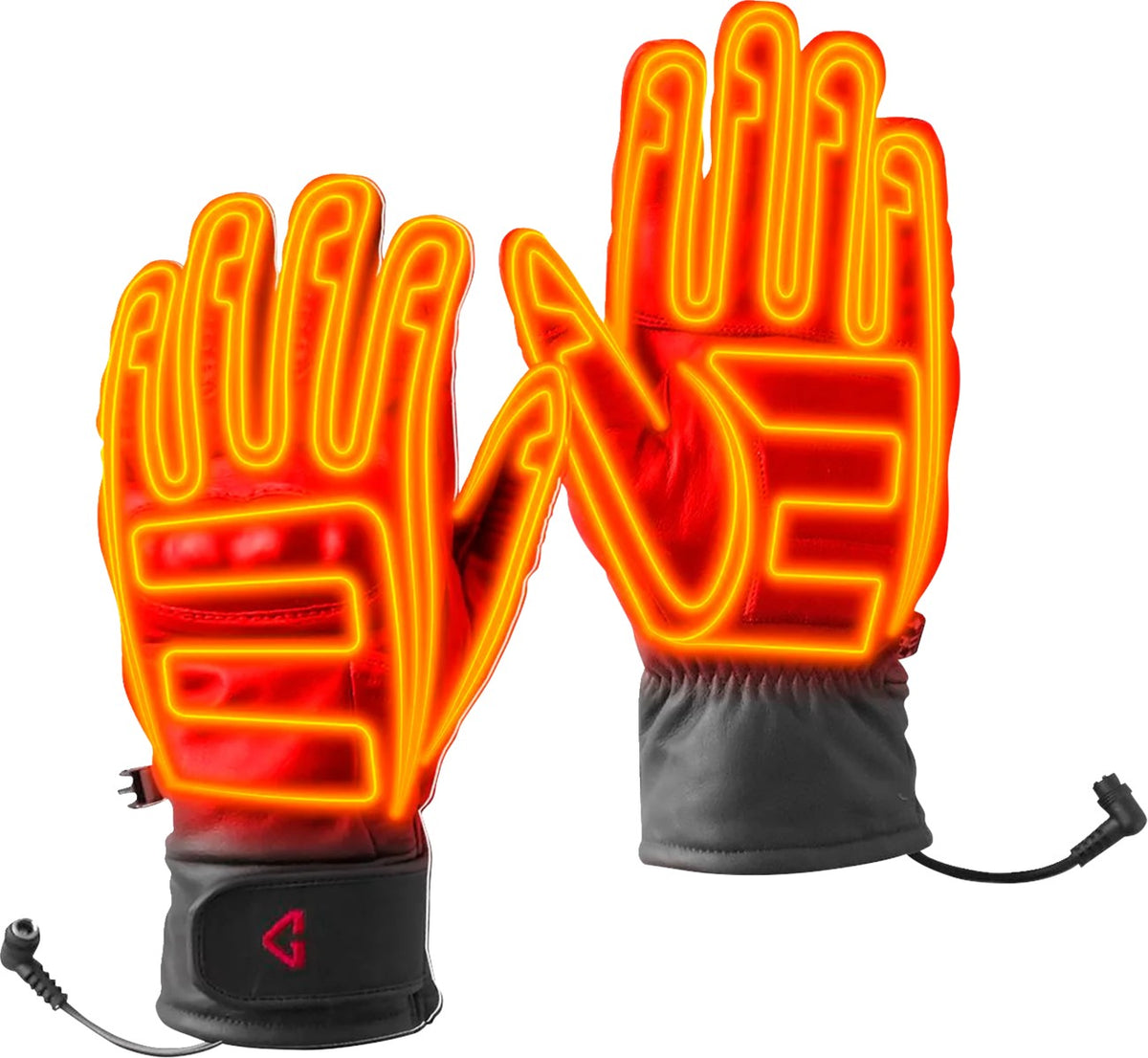 Gerbing Heated Clothing 12V Hero Motorcycle Heated Gloves - Black